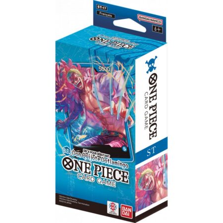 Deck de démarage One Piece Card Game Donquixote Doflamingo ST 17 Bleu Français (VF)