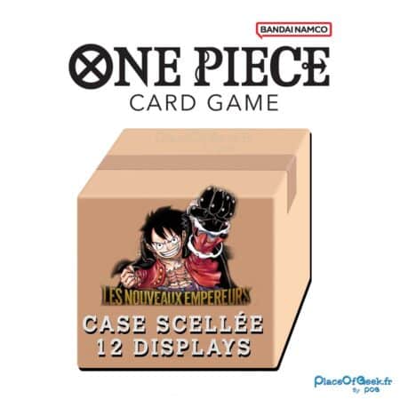 ONE PIECE JCC - Case scellée de 12 Boîtes de 24 Boosters Les Nouveaux Empereurs OP09 - Français (VF)