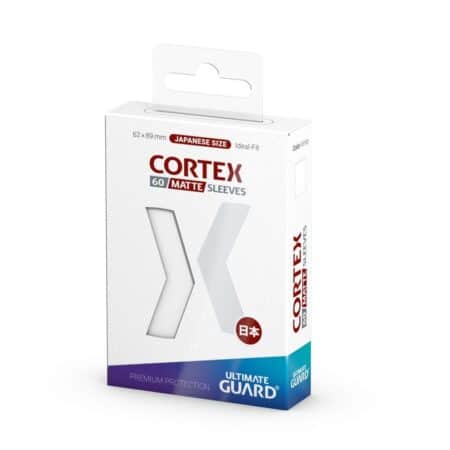 Ultimate Guard 60 pochettes Cortex Sleeves format japonais Blanc Mat